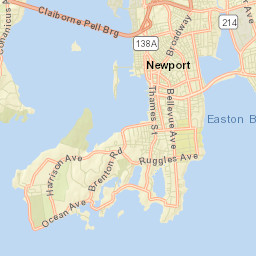 Newport Street Map