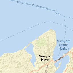 Vineyard Haven Street Map