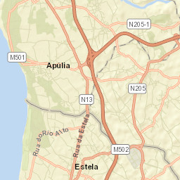 Barqueiros Street Map