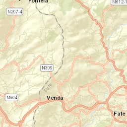 Arões Street Map