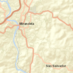 Mirandela Street Map