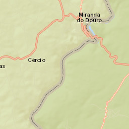 Miranda do Douro Street Map