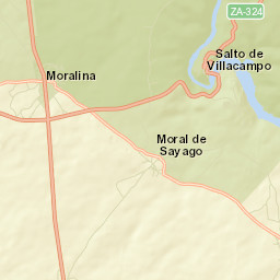 Moral de Sayago Street Map