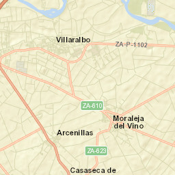 Arcenillas Street Map