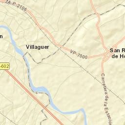 San Román de Hornija Street Map