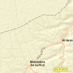 Aldeasoña Street Map