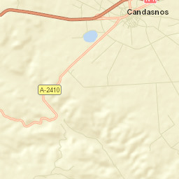 Candasnos Street Map