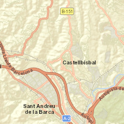 Sant Andreu de la Barca Street Map