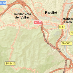 Cerdanyola del Vallès Street Map