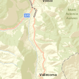 Castro dei Volsci Street Map