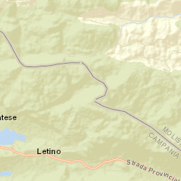 Letino Street Map