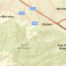 San Polomatese Street Map