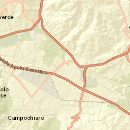 Campochiaro Street Map