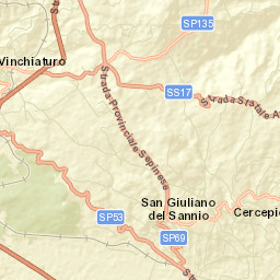 Cercepiccola Street Map