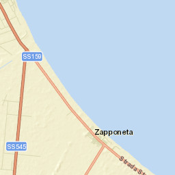 Zapponeta Street Map