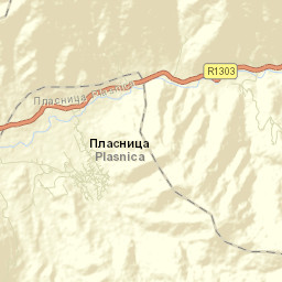 Plasnica Street Map