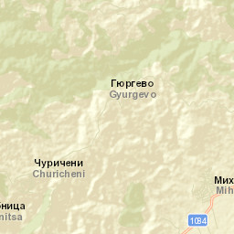 Obshtina Petrich Street Map