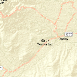 Daday Street Map