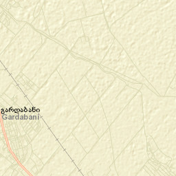 Gardabani Street Map