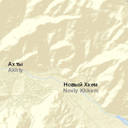 Akhty Street Map