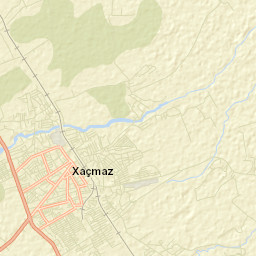 Xaçmaz Street Map