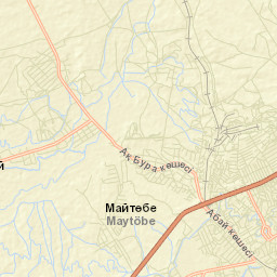 Saryaghash Street Map