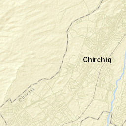 Chirchiq Street Map