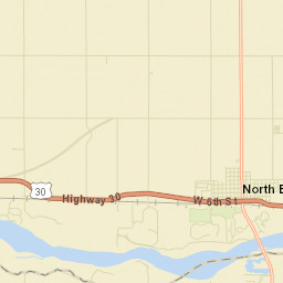 North Bend Street Map