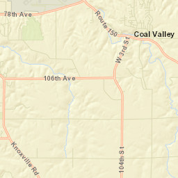 Coal Valley Street Map