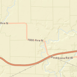 Bureau County Street Map