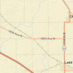 Ladd Street Map