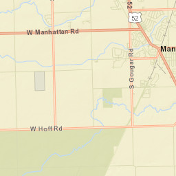 Manhattan Street Map
