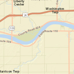 Texas Ohio Street Map