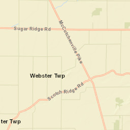 Scotch Ridge Ohio Street Map