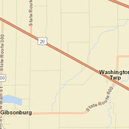 Hessville Ohio Street Map