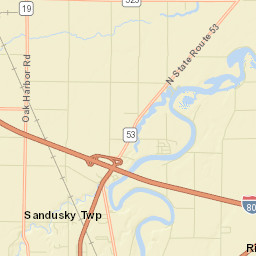 Schlegels Grove Ohio Street Map