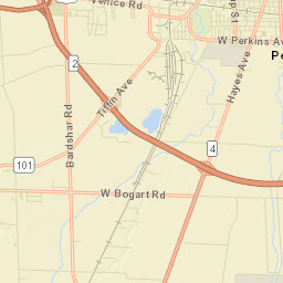 MacArthur Park Ohio Street Map