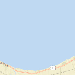 Ruggles Beach Ohio Street Map