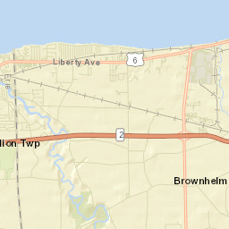 Vermilion-on-the-Lake Ohio Street Map