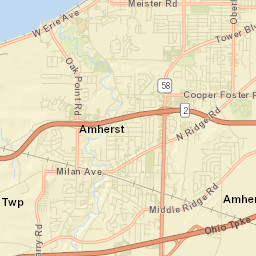 Kendeigh Corner Ohio Street Map