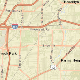 Short Line Junction Ohio Street Map