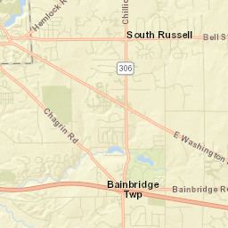 South Russell Ohio Street Map