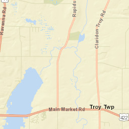 Welshfield Ohio Street Map