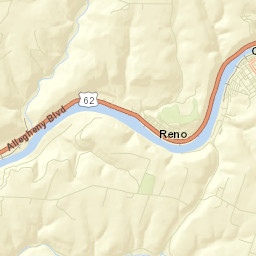 Venango County Street Map