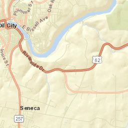 Woodland Heights Street Map