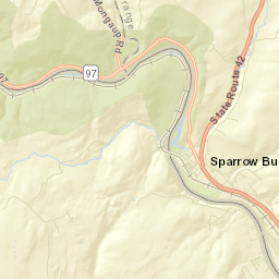 Sparrow Bush New York Street Map