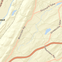 Shin Hollow New York Street Map