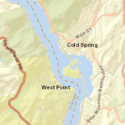 West Point New York Street Map