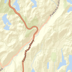 Mahopac Mines New York Street Map