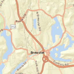 Tilly Foster New York Street Map